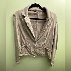 Womens Sandwich 100% cotton Light Blazer Casual Size XL (fits like M-L)